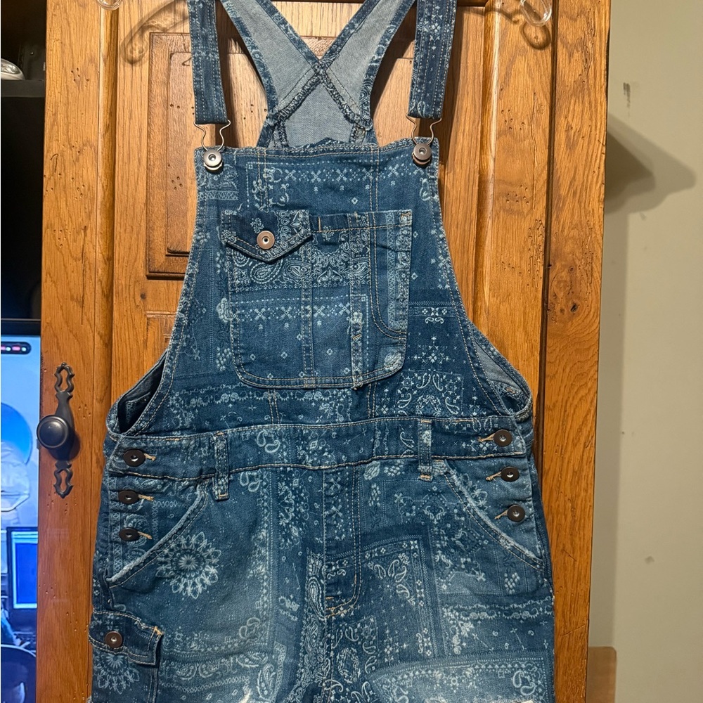 No Boundaries Denim Jumpsuit